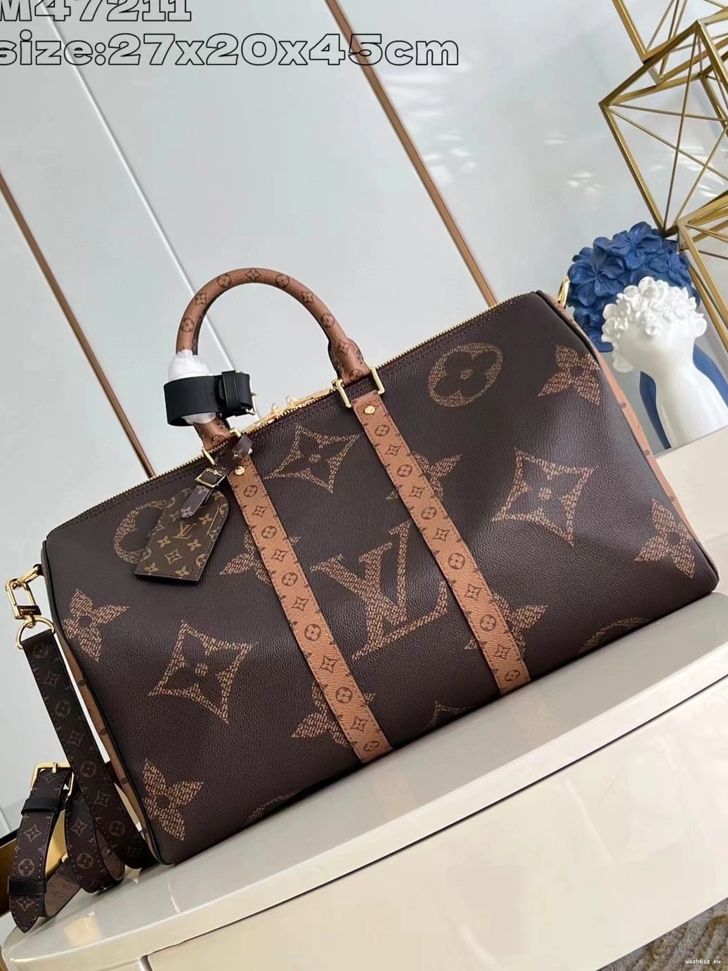 WIS BANDOULIÈRE 45 VUITTON KEEPALL LOUIS 0712